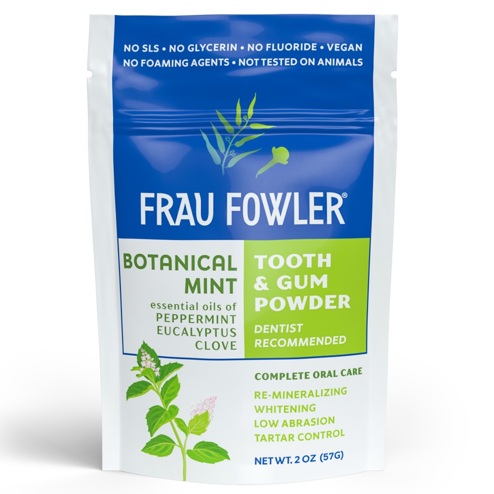 Peppermint, Sage, & Myrrh Tooth Powder - The Flower Pot